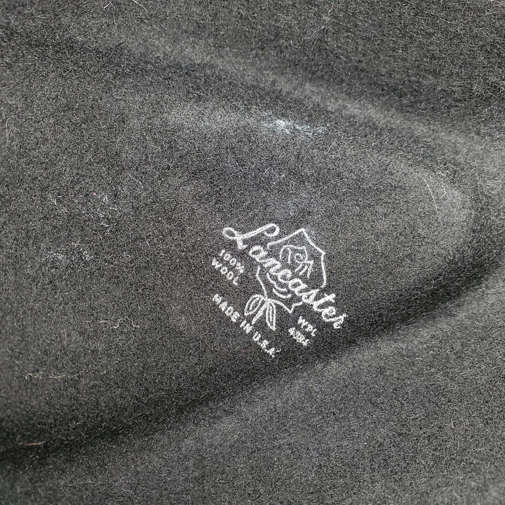 *) Lancaster Wool Hat With Array Of Feathers Vint… - image 5